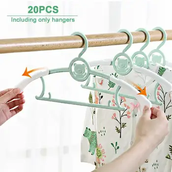 20pcs Jacket Retractable Adjustable Multifunctional Baby Infant Pants Coat Home Skirt Children Clothes Hanger Kids Adult Cartoon
20pcs Jacket Retractable Adjustable Multifunctional Baby Infant Pants Coat Home Skirt Children Clothes Hanger Kids Adult Cartoon