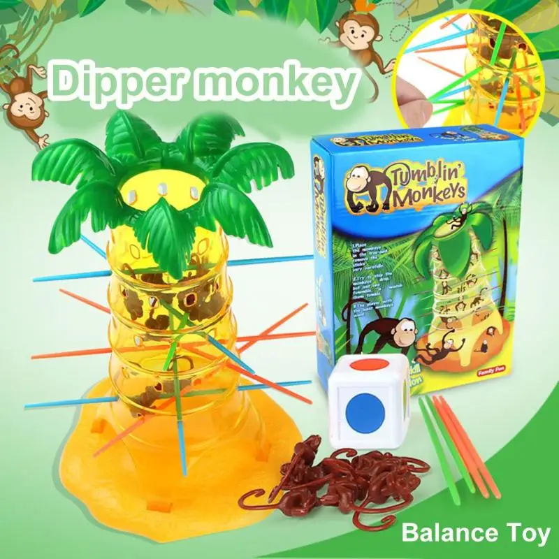Soft Baby Toys Monkey Tree Game Kids Building Blocks Interactive Comprehensive Kids Children Toys Gift
Soft Baby Toys Monkey Tree Game Kids Building Blocks Interactive Comprehensive Kids Children Toys Gift