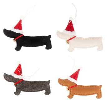 4 Pcs/SET Dog Shape Hanging Cute Xmas Hanging Ornaments Unique Dachshund Shape Pendants Banquet Hanging Decor Christmas Props
4 Pcs/SET Dog Shape Hanging Cute Xmas Hanging Ornaments Unique Dachshund Shape Pendants Banquet Hanging Decor Christmas Props