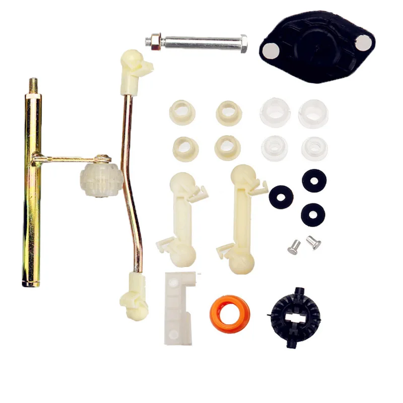 A Set Car Gearbox Gear Shift Linkage Repair Kit 191711574 191711595A For VW GOLF JETTA MK2 1983-1992 Gear Shifting Repair
A Set Car Gearbox Gear Shift Linkage Repair Kit 191711574 191711595A For VW GOLF JETTA MK2 1983-1992 Gear Shifting Repair