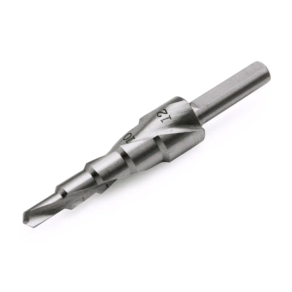 Triangular Shank Spiral Groove 4-12 Step Drill Bit 5 Steps Spiral Grooved Center Drill Bit Solid Carbide Mini Drill Accessories
Triangular Shank Spiral Groove 4-12 Step Drill Bit 5 Steps Spiral Grooved Center Drill Bit Solid Carbide Mini Drill Accessories