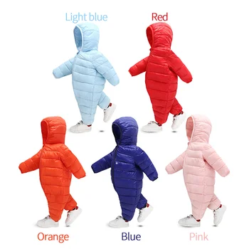 2019 New born Winter Hooded Rompers Baby boy girl Clothes Thick Cotton Outfit Newborn Jumpsuit Children Costume toddler romper
2019 New born Winter Hooded Rompers Baby boy girl Clothes Thick Cotton Outfit Newborn Jumpsuit Children Costume toddler romper