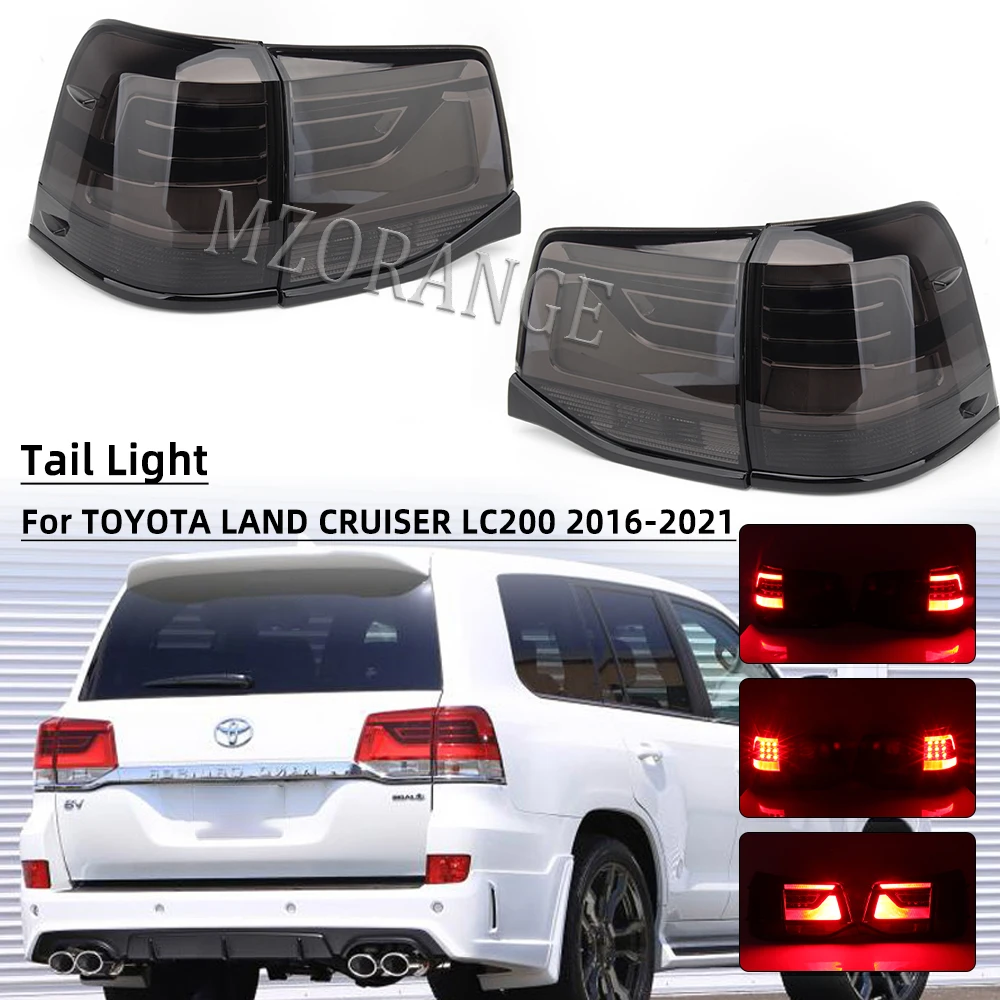 LED Rear Tail Light For Toyota Land Cruiser LC200 2016 2017 2018 2019 - 2021 Brake Lamp Turn Signal Waterproof Car Accessories
LED Rear Tail Light For Toyota Land Cruiser LC200 2016 2017 2018 2019 - 2021 Brake Lamp Turn Signal Waterproof Car Accessories