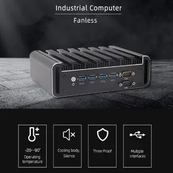 Mini Pc Server Core I3 4005U I5 4200U I7 4500U Industrial Fanless Computer COM*2 Gigabit 2*lan Thin Client Mini PC
Mini Pc Server Core I3 4005U I5 4200U I7 4500U Industrial Fanless Computer COM*2 Gigabit 2*lan Thin Client Mini PC