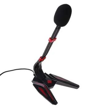 USB 3.5mm Gaming Microphone for Computer Desktop PC Recording Live Broadcast Chatting Mic
USB 3.5mm Gaming Microphone for Computer Desktop PC Recording Live Broadcast Chatting Mic