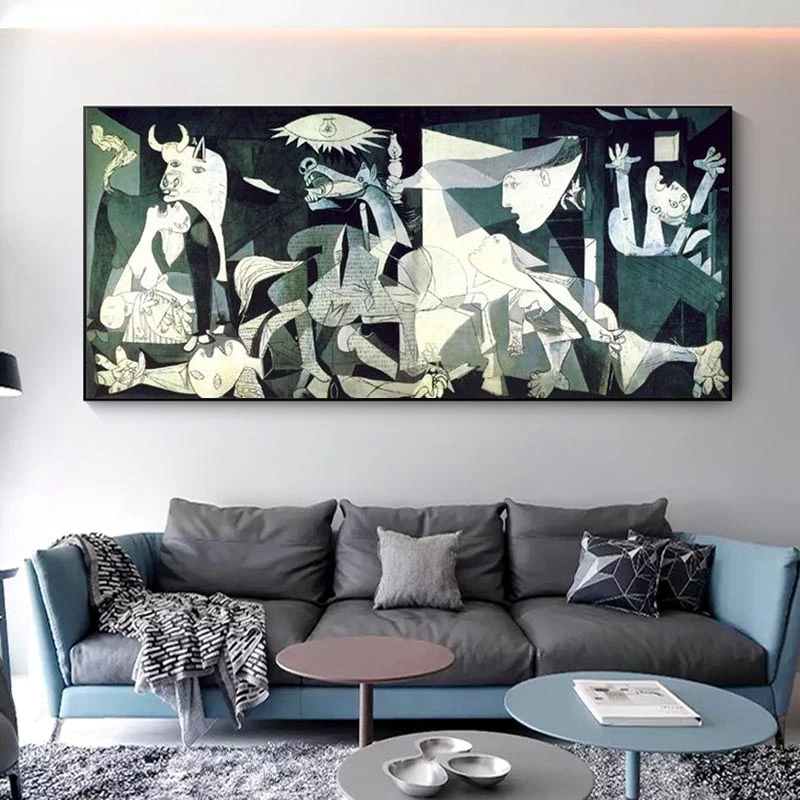 

Picasso Guernica Famous Art Paintings Print On Canvas Art Prints Picasso Artwork Reproductions Wall Pictures Home Decoration