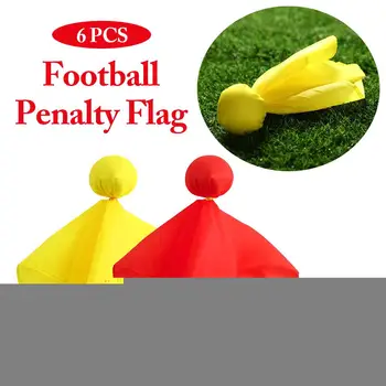 6 Pcs American Football Soccer Penalty Game Game Referee Props Throwing Flag Football Penalty Flag
6 Pcs American Football Soccer Penalty Game Game Referee Props Throwing Flag Football Penalty Flag