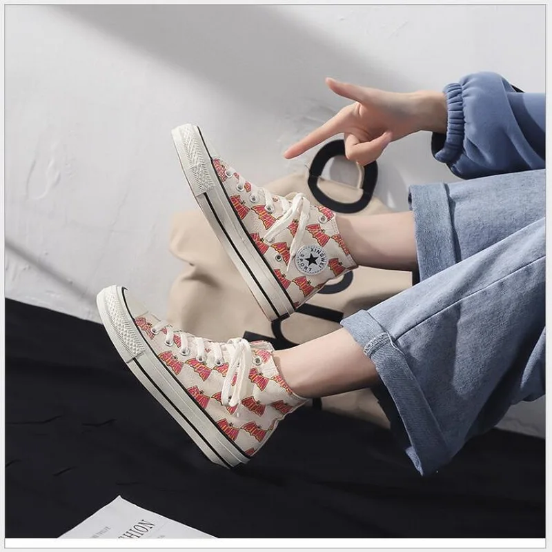 Womens Shoes Platform Sneakers ulzzang Casual Shoes Canvas Student Flats Shoes Women
Womens Shoes Platform Sneakers ulzzang Casual Shoes Canvas Student Flats Shoes Women