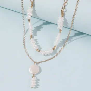 N7628 Europe and America Cross Border Popular Ornament Necklace Female Resin round Pendant Necklace Multilayer Layer Alloy Choke
N7628 Europe and America Cross Border Popular Ornament Necklace Female Resin round Pendant Necklace Multilayer Layer Alloy Choke