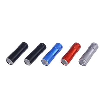 5 Pcs Super Bright Flashlight 9 LED Mini Aluminum Flashlight for Night Reading Hiking Backpacking - Without Batteries (White Lig
5 Pcs Super Bright Flashlight 9 LED Mini Aluminum Flashlight for Night Reading Hiking Backpacking - Without Batteries (White Lig