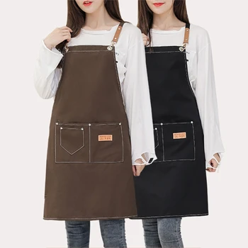 Chef Apron,Cross Back Apron for Men Women with Adjustable Straps and Large Pockets,Canvas For Grill kitchen Restaurant Bar Shop
Chef Apron,Cross Back Apron for Men Women with Adjustable Straps and Large Pockets,Canvas For Grill kitchen Restaurant Bar Shop