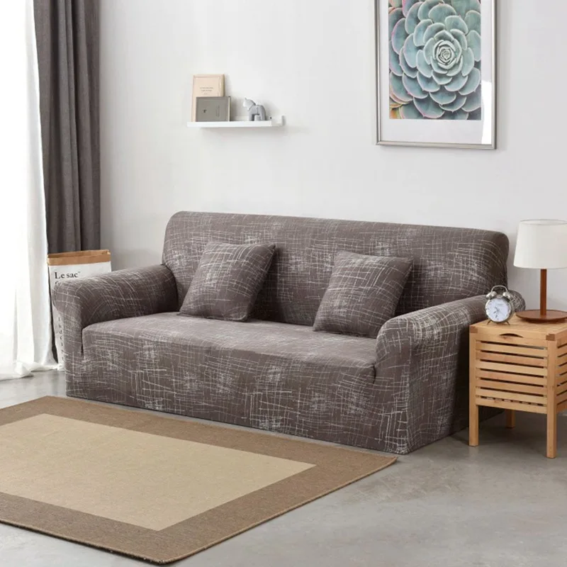 Universal Polyester Modern Elastic Sofa Seat Cover For Living Room Single/Double/Three/Four Seater Sofa Cover Universal Polyester Modern Elastic Sofa Seat Cover For Living Room Single/Double/Three/Four Seater Sofa Cover