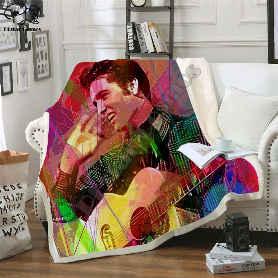 Elvis Patched Design Blanket Plush 3d Printed for Adults Sofa Sherpa Fleece Bedspread Wrap Throw Blanket Microfiber -5
Elvis Patched Design Blanket Plush 3d Printed for Adults Sofa Sherpa Fleece Bedspread Wrap Throw Blanket Microfiber -5