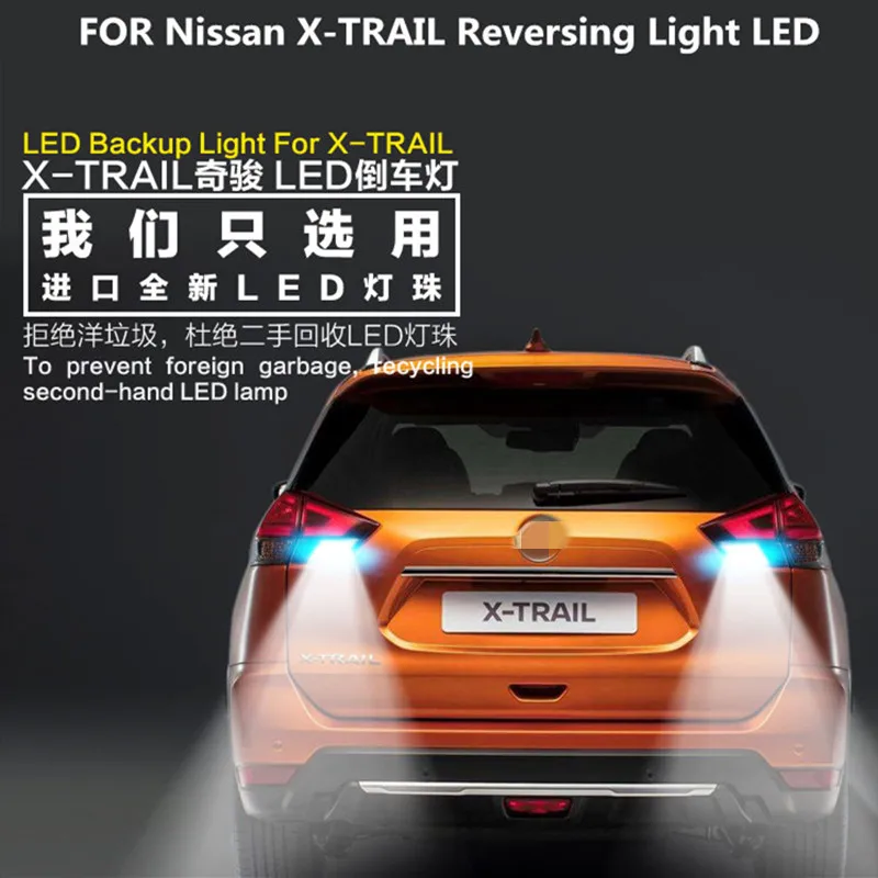 backup light FOR Nissan X-TRAIL 2008-2018 Reversing Light LED 9W 5300K T15 Retreat Auxiliary Light X-TRAIL Car Light Refit 2pcs
backup light FOR Nissan X-TRAIL 2008-2018 Reversing Light LED 9W 5300K T15 Retreat Auxiliary Light X-TRAIL Car Light Refit 2pcs
