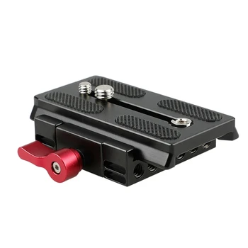 DSLR Camera Quick Release Baseplate for Manfrotto 577 501 504 701 Tripod Stabilizer
DSLR Camera Quick Release Baseplate for Manfrotto 577 501 504 701 Tripod Stabilizer