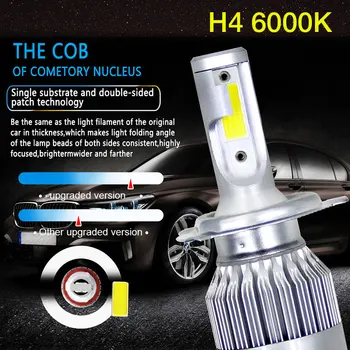 Vehemo 1pc Headlight Car Led Headlight Bulbs LED Headlight Super Bright LED Fog Light Lighting Assembly Auto
Vehemo 1pc Headlight Car Led Headlight Bulbs LED Headlight Super Bright LED Fog Light Lighting Assembly Auto