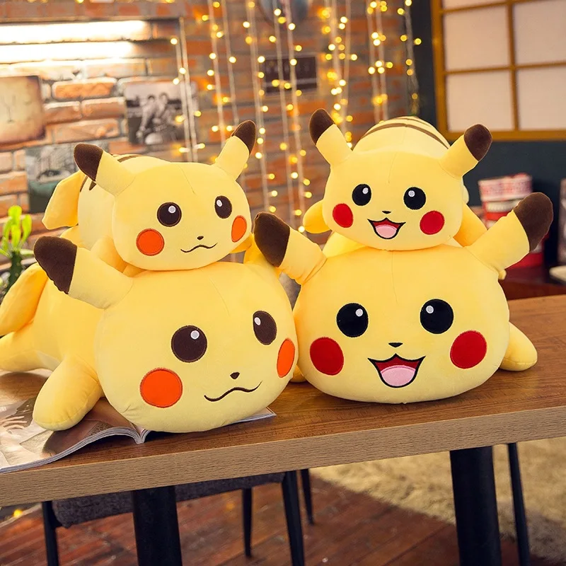 New Style Software Pikachu Plush Toys Pet Elf Doll down Cotton Pillow Children Girl'S Gift
New Style Software Pikachu Plush Toys Pet Elf Doll down Cotton Pillow Children Girl'S Gift