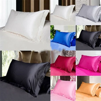 Smooth Descorative Pillowcase 50 X70cm Home Solid Queen Standard Silk Satin Pillow Case Bedding Multicolor Pillow Cushion Cover
Smooth Descorative Pillowcase 50 X70cm Home Solid Queen Standard Silk Satin Pillow Case Bedding Multicolor Pillow Cushion Cover