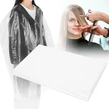 50pcs 130*150 Disposable PE Hairdressing Cloth Haircut Perm Dye Hair Cape Gown Reusable Barber Home Salon Wrap 
50pcs 130*150 Disposable PE Hairdressing Cloth Haircut Perm Dye Hair Cape Gown Reusable Barber Home Salon Wrap
