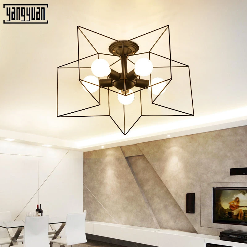 Nordic Modern Creative E27 Pentagonal Roof Lighting Living Room Corridor Cafe Art Roof Lighting Balcony led Roof Lighting
Nordic Modern Creative E27 Pentagonal Roof Lighting Living Room Corridor Cafe Art Roof Lighting Balcony led Roof Lighting