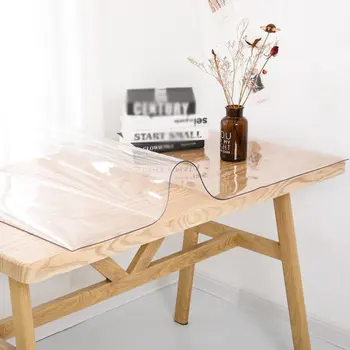 PVC Transparent Table Cloth Watrproof Oilproof Durable Easy To Clean Reuse Household Kitchen Dining Table Cover 1mm Thick
PVC Transparent Table Cloth Watrproof Oilproof Durable Easy To Clean Reuse Household Kitchen Dining Table Cover 1mm Thick