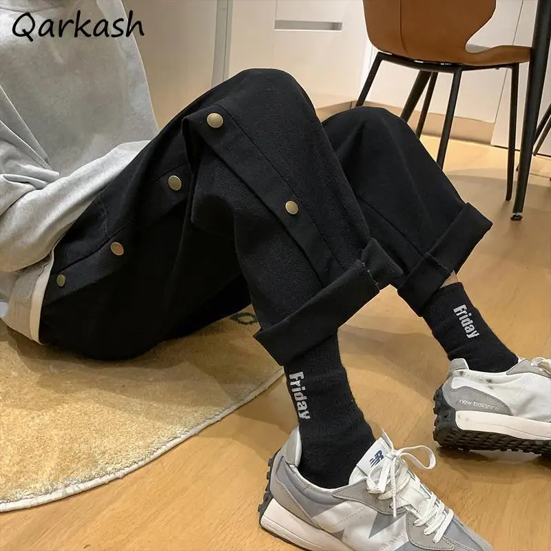 Cargo Pants Women Button Loose Harajuku Unisex Couple Streetwear Leisure Chic Students Design Fashion Bottom Spring Popular Ins
Cargo Pants Women Button Loose Harajuku Unisex Couple Streetwear Leisure Chic Students Design Fashion Bottom Spring Popular Ins