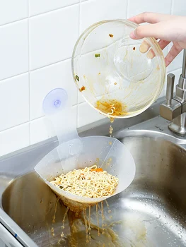 1pcs Sink Filter sink filter Strainer Drain Vegetable Fruite Drainer Basket Suction Cup Sponge Holder Storage Rack kitchen tools
1pcs Sink Filter sink filter Strainer Drain Vegetable Fruite Drainer Basket Suction Cup Sponge Holder Storage Rack kitchen tools