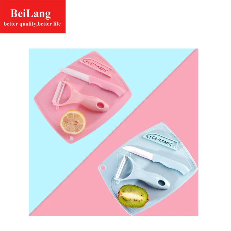 BeiLang Ceramic Fruit Knife Set Ceramic Knife Set of 3 Slicer Knife Set of Kitchen Gift Chopper Set
BeiLang Ceramic Fruit Knife Set Ceramic Knife Set of 3 Slicer Knife Set of Kitchen Gift Chopper Set