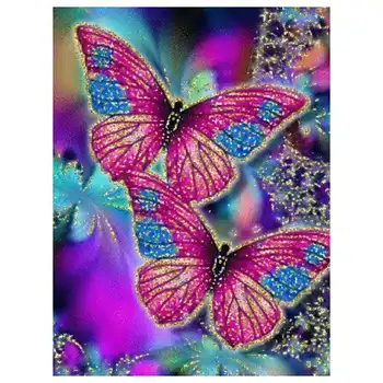 100% Full 5D Diy Daimond Painting "Colorful Butterfly" 3D Diamond Painting Round Rhinestones Diamant Painting Embroidery Animals
100% Full 5D Diy Daimond Painting "Colorful Butterfly" 3D Diamond Painting Round Rhinestones Diamant Painting Embroidery Animals