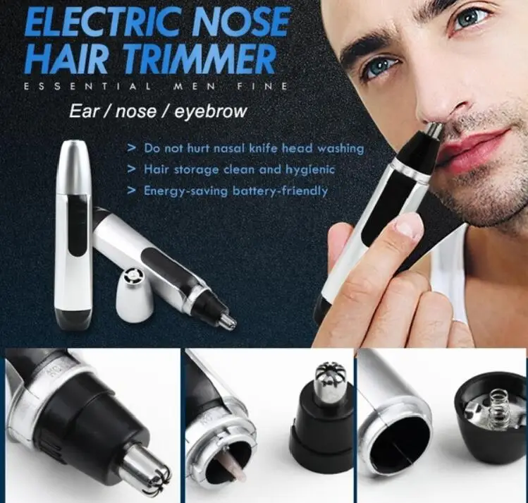 Персональный уход за лицом Электрический триммер для бритья волос в носу
