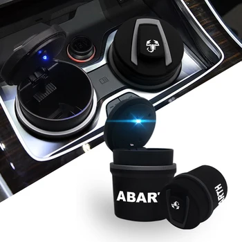 Car Ashtrays With Led Lights With Logo Cigarette Smoke Holder Anti-slip Rubber For ABARTH B60X KO Abarth 695Rivale 500X 500L 124 
Car Ashtrays With Led Lights With Logo Cigarette Smoke Holder Anti-slip Rubber For ABARTH B60X KO Abarth 695Rivale 500X 500L 124