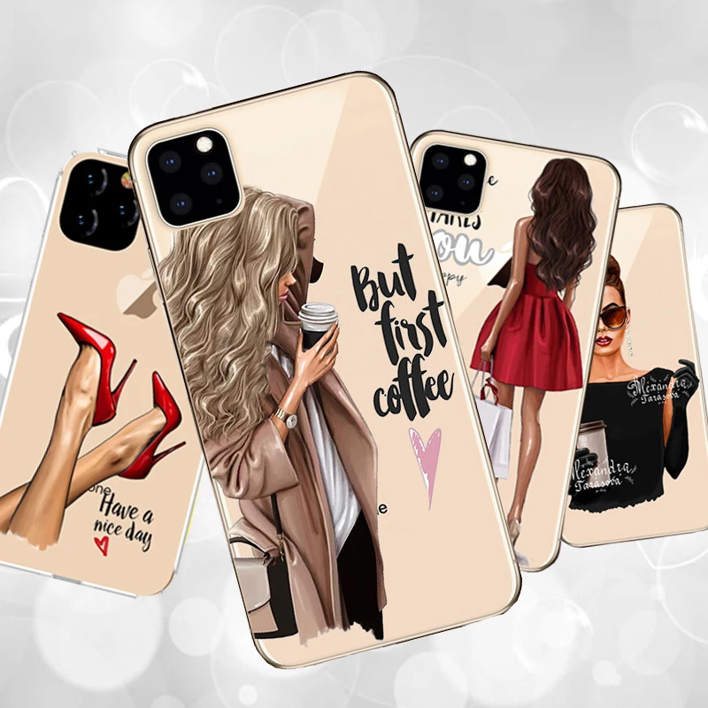 Fashion Girl Queen High Heels Phone Case for Funda iPhone 11Pro Max 8 7 6Plus 5S X XS MAX XR 10 Soft Transprent Silicone Cover
Fashion Girl Queen High Heels Phone Case for Funda iPhone 11Pro Max 8 7 6Plus 5S X XS MAX XR 10 Soft Transprent Silicone Cover