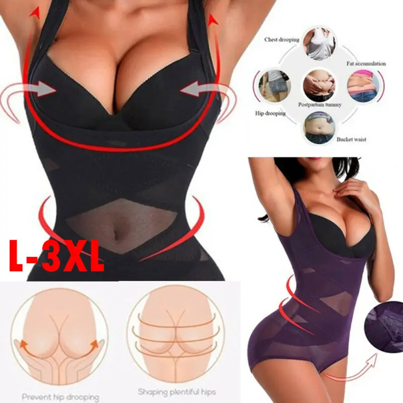 New Women's Push up Bra Hip Lifter Waist Trainer Cincher Bodysuit Body Shaper Corset Plus Size
New Women's Push up Bra Hip Lifter Waist Trainer Cincher Bodysuit Body Shaper Corset Plus Size