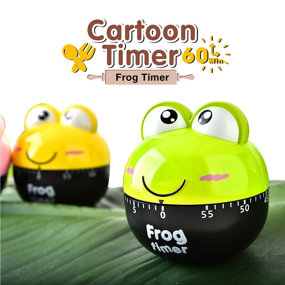 Cartoon Frog Shaped Kitchen Timer 60 Minute Kitchen Timer Easy Operate Home Kitchen Alarm Clock Countdown Frog Mechanical Timer
Cartoon Frog Shaped Kitchen Timer 60 Minute Kitchen Timer Easy Operate Home Kitchen Alarm Clock Countdown Frog Mechanical Timer