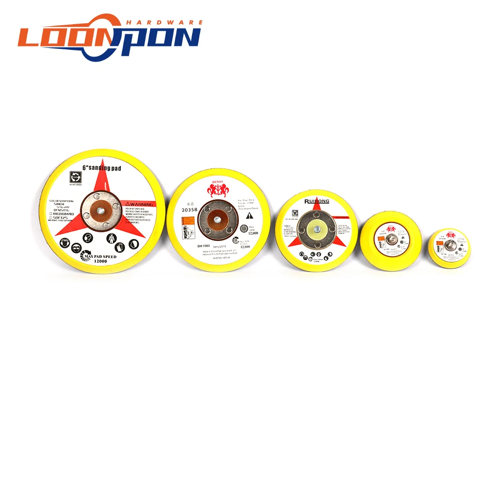 Polishing Sander Backer Plate Sanding Disc Buffing Pad For Car 2"/3"/4"/5"/6" 1Pc | Инструменты