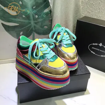 RY-RELAA Europe station womens shoes overheight Genuine Leather womens sneakers fashion new luxury shoes women designer ins tide 
RY-RELAA Europe station womens shoes overheight Genuine Leather womens sneakers fashion new luxury shoes women designer ins tide