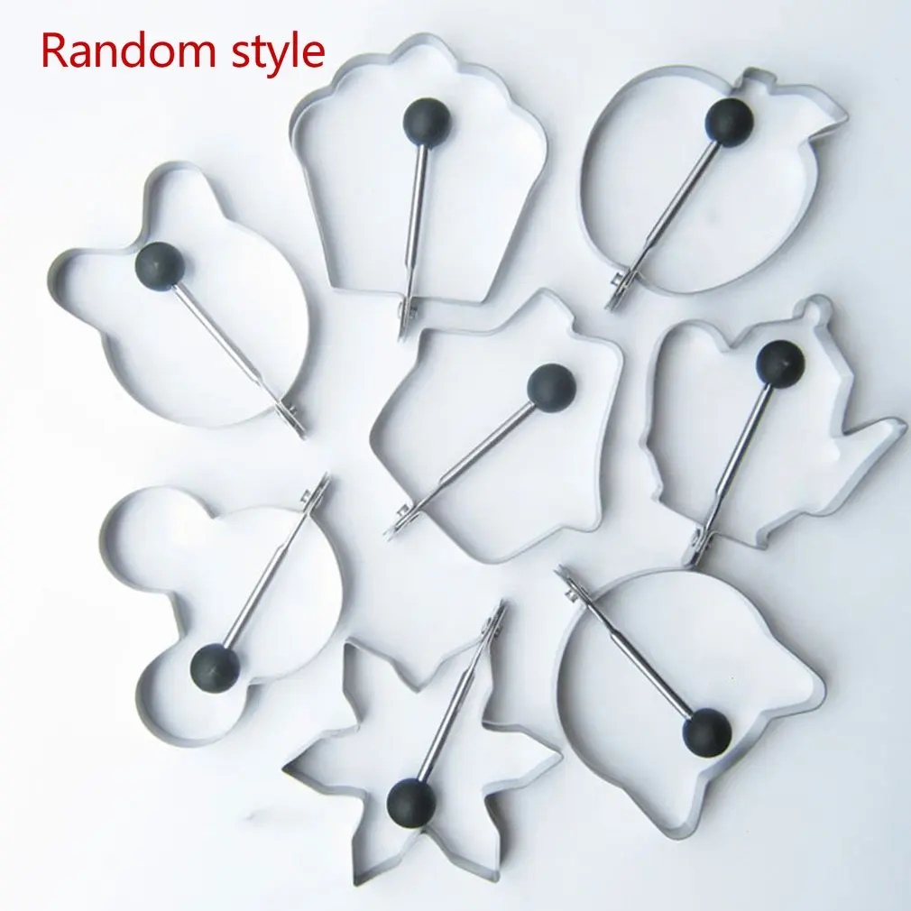 Lovely Egg Mold Stainless Steel Heart Shape Star Shape Round Shape Omelette Mould Biscuit Frying Egg Rings Mold Cooking Tools
Lovely Egg Mold Stainless Steel Heart Shape Star Shape Round Shape Omelette Mould Biscuit Frying Egg Rings Mold Cooking Tools