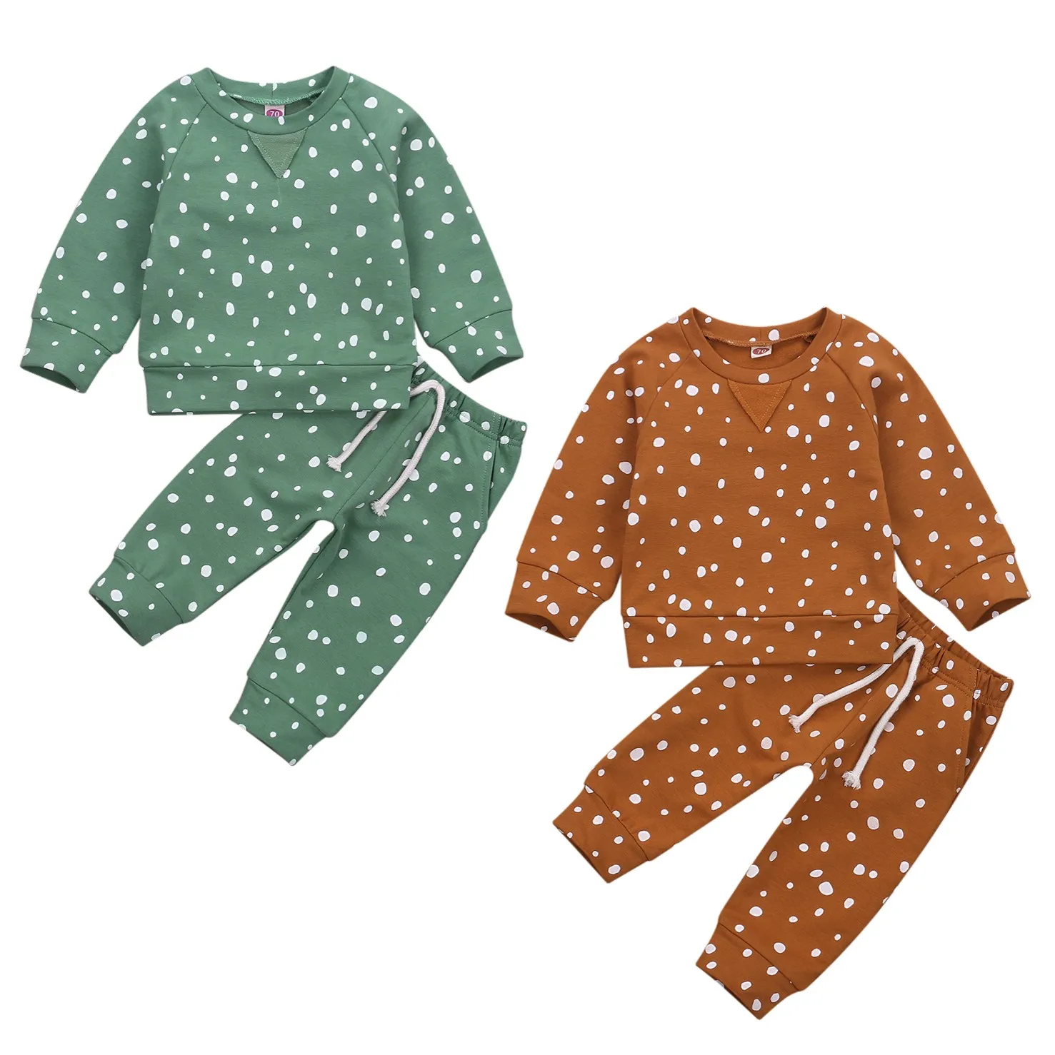 2020 New Fall Autumn 0-24M Todder Baby Boy Girl Polka Dot Print 2Pcs Set Long Sleeve Top+Pants Infant Outfit Clothes 2 Colors
2020 New Fall Autumn 0-24M Todder Baby Boy Girl Polka Dot Print 2Pcs Set Long Sleeve Top+Pants Infant Outfit Clothes 2 Colors