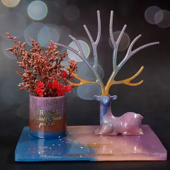 Crystal Epoxy Resin Mold Big Antler Tree Tray Casting Silicone Mould DIY N0HE
Crystal Epoxy Resin Mold Big Antler Tree Tray Casting Silicone Mould DIY N0HE