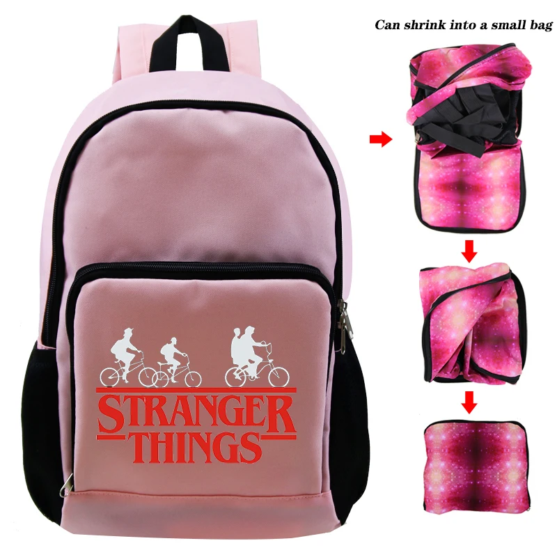 Sac A Dos Mochila Stranger things 3 Backpacks For School Teenagers Girls Foldable Backpacks Women Travel Laptop bags Bookbag
Sac A Dos Mochila Stranger things 3 Backpacks For School Teenagers Girls Foldable Backpacks Women Travel Laptop bags Bookbag