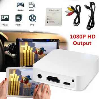 Car WiFi Display For Miracast Box Mirror Link Adapter For Airplay DLNA Android iOS
Car WiFi Display For Miracast Box Mirror Link Adapter For Airplay DLNA Android iOS