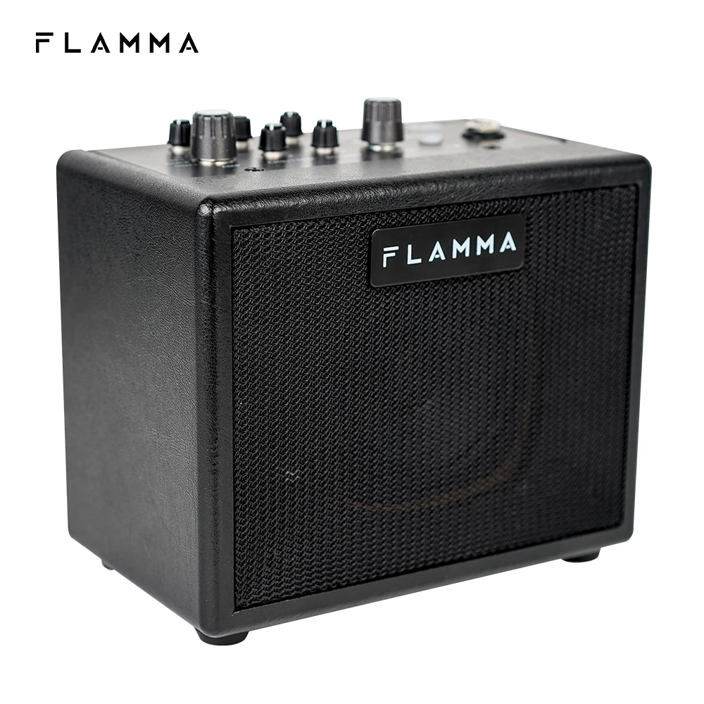 

FLAMMA FA05 Electric Guitar Amplifier Amp Bluetooth Combo Amplifier Speaker Mini Portable with 7 Preamp Models 40 Drum Machine