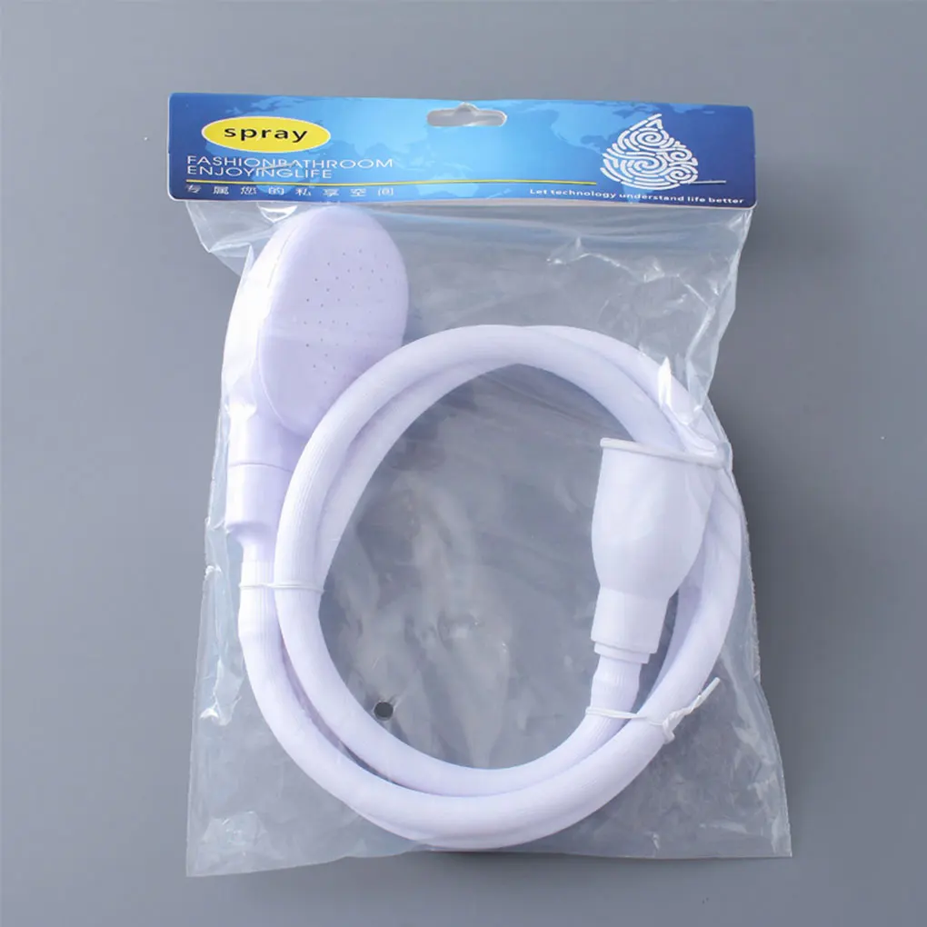 

Shower Spray Hose Component Simple Multifunctional Sink Attachment Pet Tub Head Washing Sprinkler Kit Replace Fitting