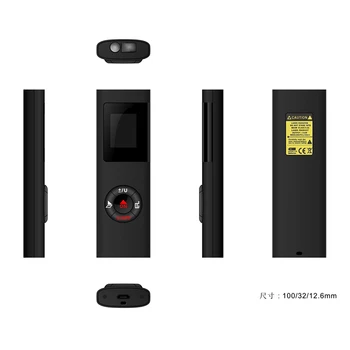 Ultra Mini Range Finder 40M USB Charging Pocket Range Finder High-Accuracy Distance Meter Test Tools Distance Measurer
Ultra Mini Range Finder 40M USB Charging Pocket Range Finder High-Accuracy Distance Meter Test Tools Distance Measurer