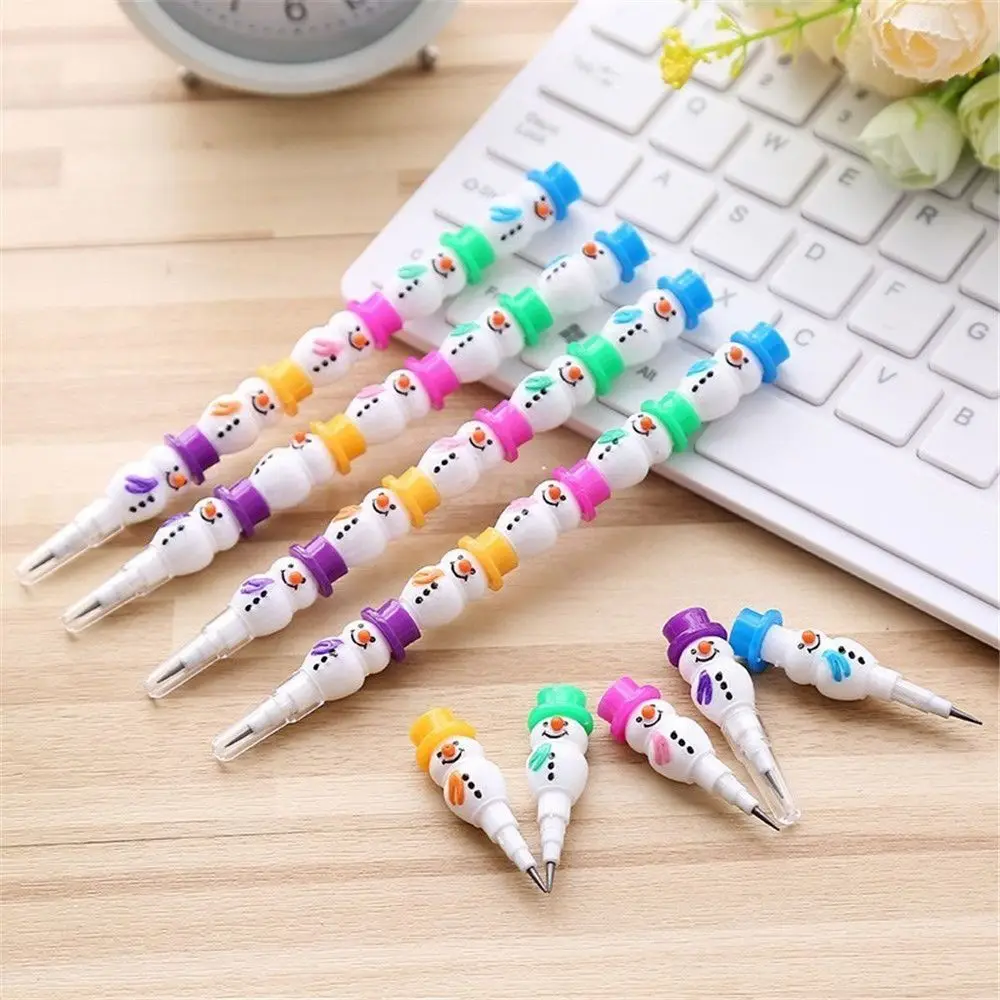 2*5 Segments Assembled Cartoon Snowman Pencils Kawaii Students Standard Pencils Set Kids Gifts Office School Kawaii Stationery
2*5 Segments Assembled Cartoon Snowman Pencils Kawaii Students Standard Pencils Set Kids Gifts Office School Kawaii Stationery