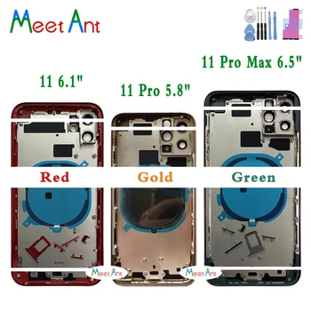 AAA High Quality Back Cover For iphone 11 / 11pro 11 Pro Max Housing Cover Rear Door Chassis Middle Frame with Back Glass + Tool
AAA High Quality Back Cover For iphone 11 / 11pro 11 Pro Max Housing Cover Rear Door Chassis Middle Frame with Back Glass + Tool