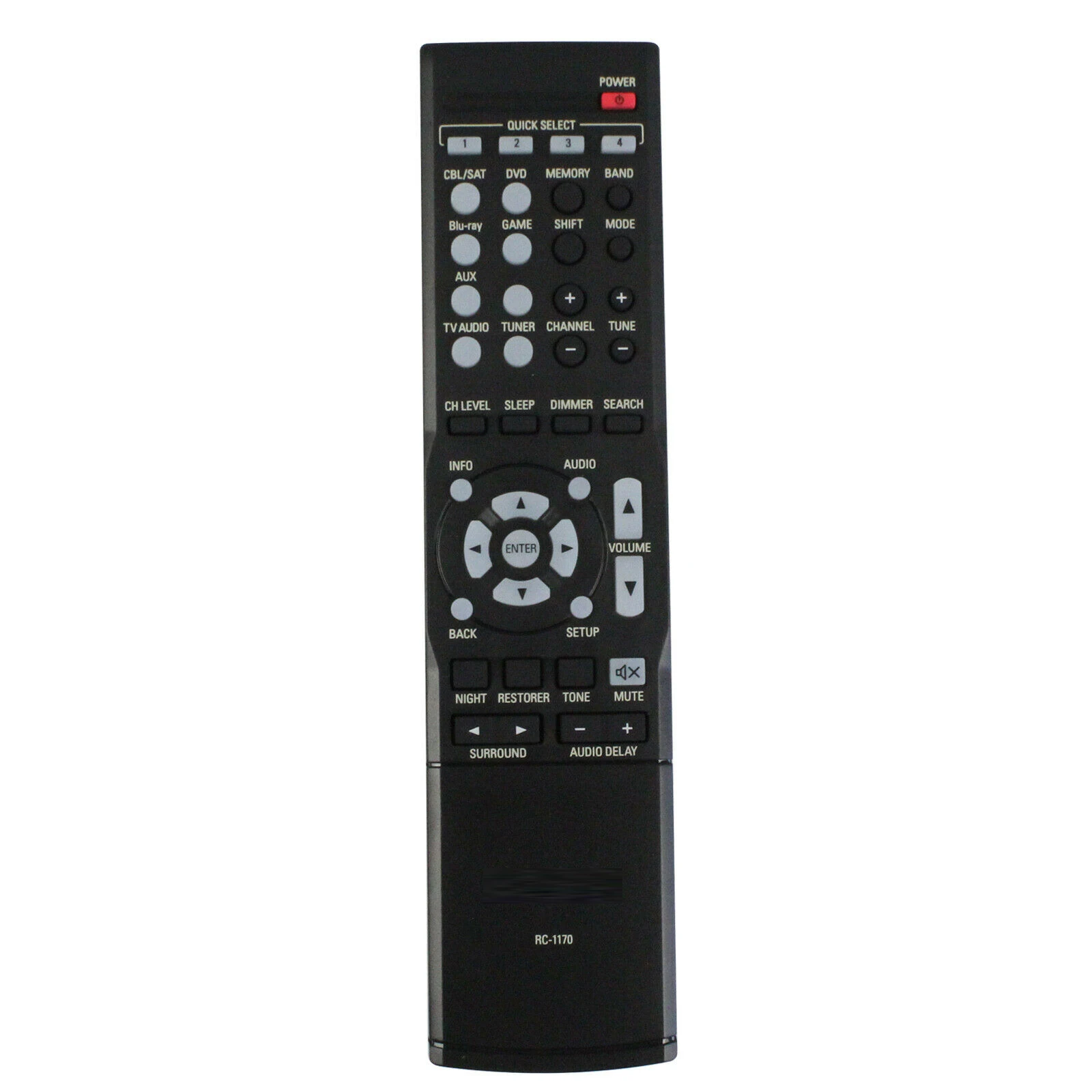 Remote Control RC-1170 for DENON AVR-1513 DHT-1513BA AVR-X500 AVR-S500BT AV Receiver System
Remote Control RC-1170 for DENON AVR-1513 DHT-1513BA AVR-X500 AVR-S500BT AV Receiver System