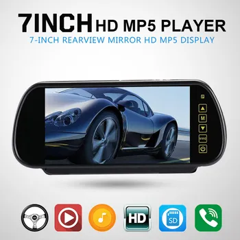 16:9 7 inch 800*480 TFT LCD Screen Car Monitor Reverse Parking Dash Cam Rear View Mirror Car Video Players Rearview Camera
16:9 7 inch 800*480 TFT LCD Screen Car Monitor Reverse Parking Dash Cam Rear View Mirror Car Video Players Rearview Camera