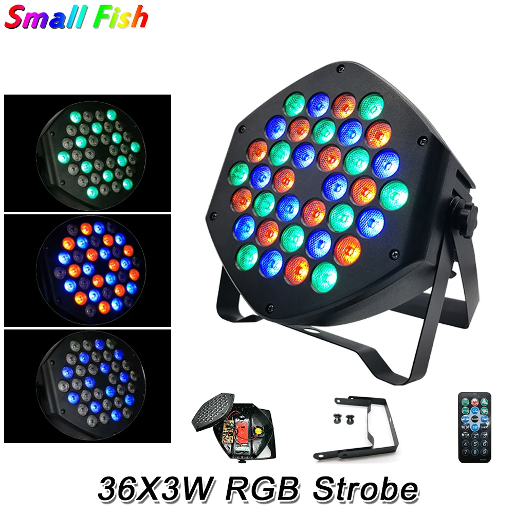 RGB Color Mixing LED Par Lights 36x3W DJ Disco Wash Par Lights DMX Controller Stage Effect Lighting Party KTV Decorative Lamp
RGB Color Mixing LED Par Lights 36x3W DJ Disco Wash Par Lights DMX Controller Stage Effect Lighting Party KTV Decorative Lamp