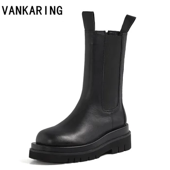 brand genuine leather boots women shoes thick sole slip-on autumn winter short ankle boots for women platform motorcycle boots 
brand genuine leather boots women shoes thick sole slip-on autumn winter short ankle boots for women platform motorcycle boots